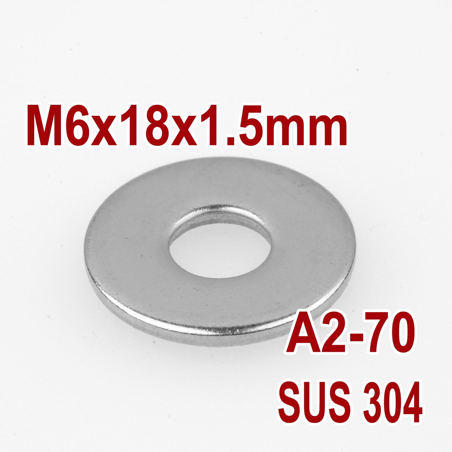 iBase - M6 Penny Mudguard Fender Flat Washers Stainless Steel 304 Metric SS Round Kit - W14177.PT01.jpg