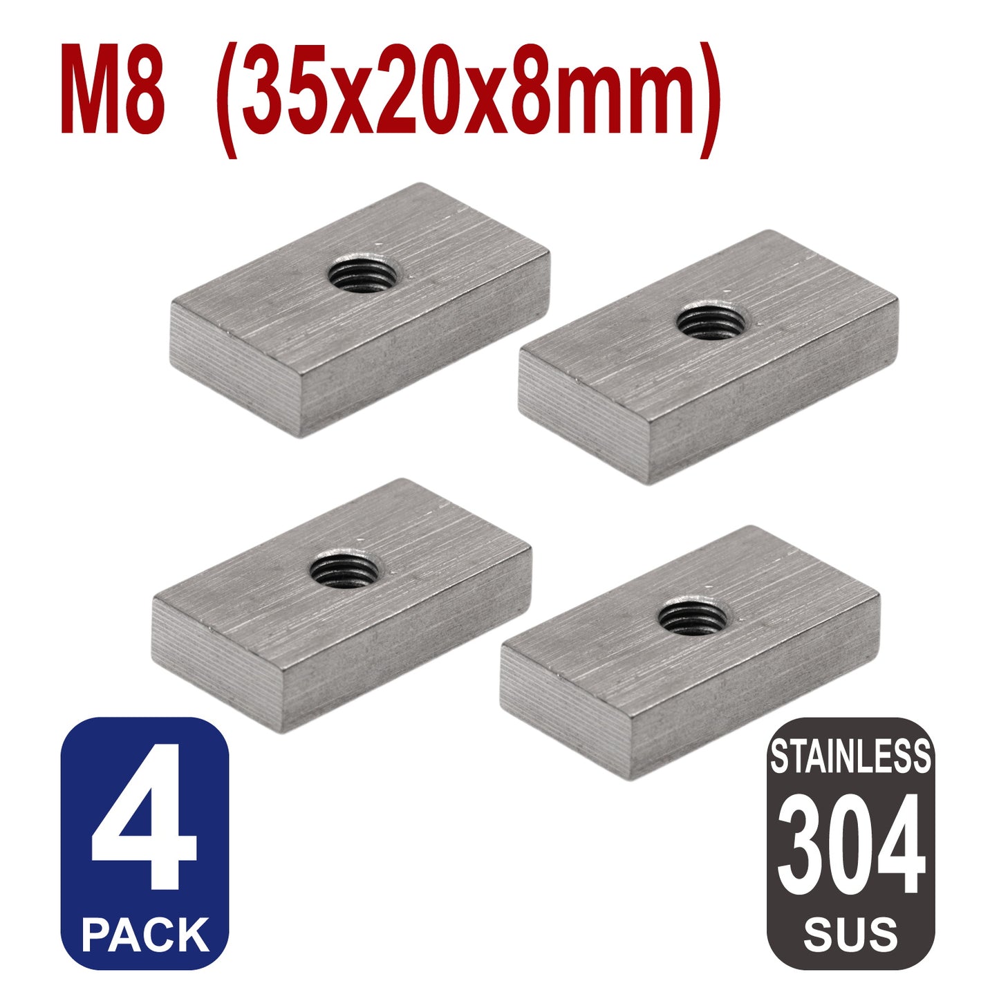 iBase - M8 8mm Slot Channel Nuts Slider Rhino Thule Yakima Roof Rack Track Stainless 4x - W14689B4.jpg