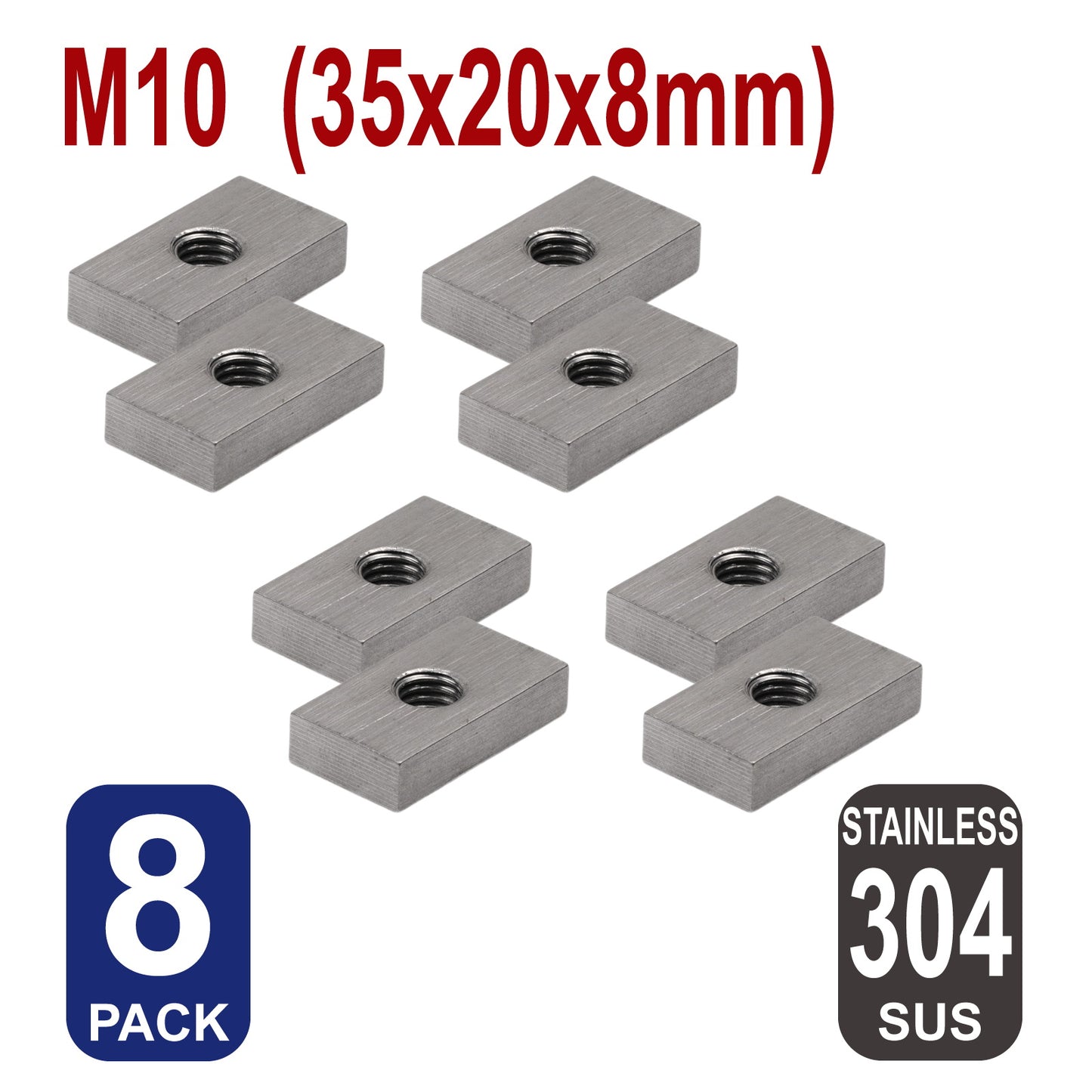 iBase - M10 8mm Slot Channel Nuts Slider Rhino Thule Yakima Roof Rack Track Stainless 8x - W14691B8.jpg