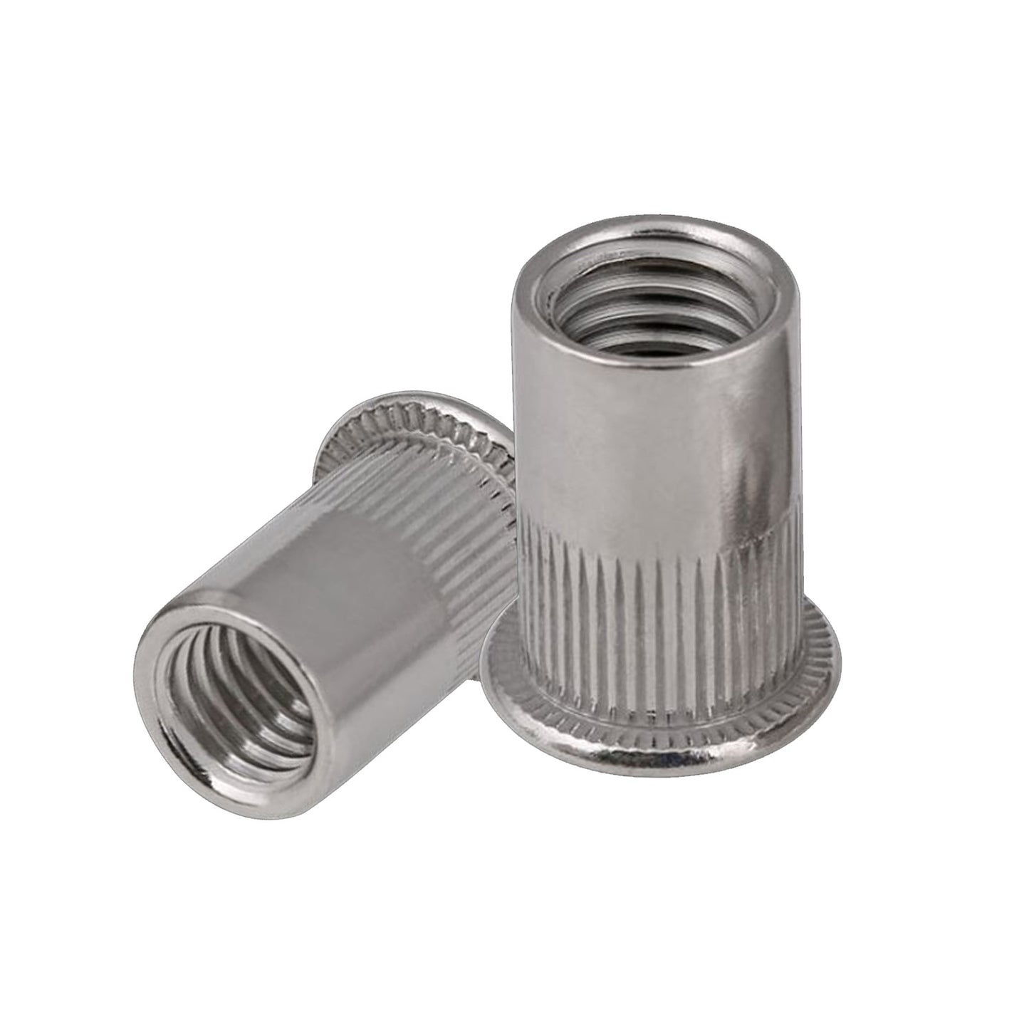 iBase - M10 Rivet Nuts Threaded Insert Nutsert Flat Head Rivnuts Stainless Steel 304 Kit - W21012.MAIN.jpg