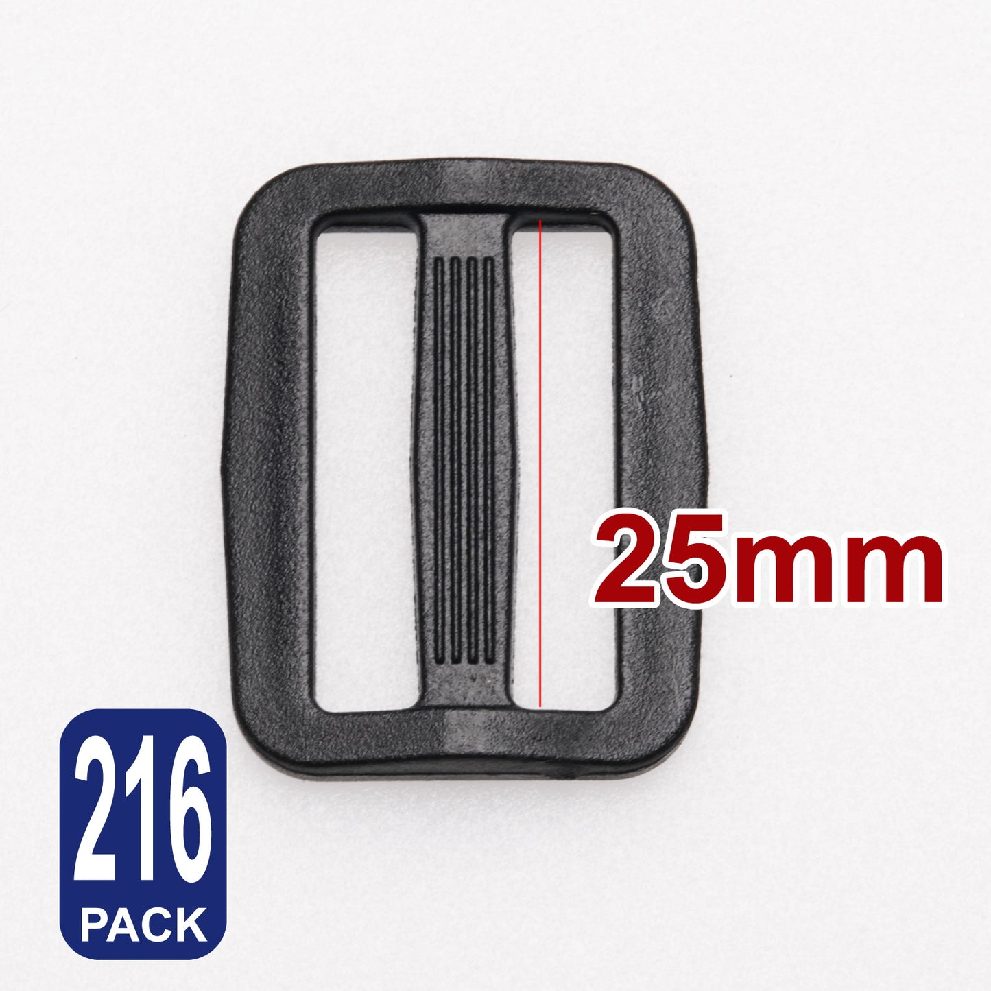 iBase - 25 mm Slider Webbing Strap Tri Glide Buckle Side Release Clips Belt Buckles Kit - W92226B216.jpg