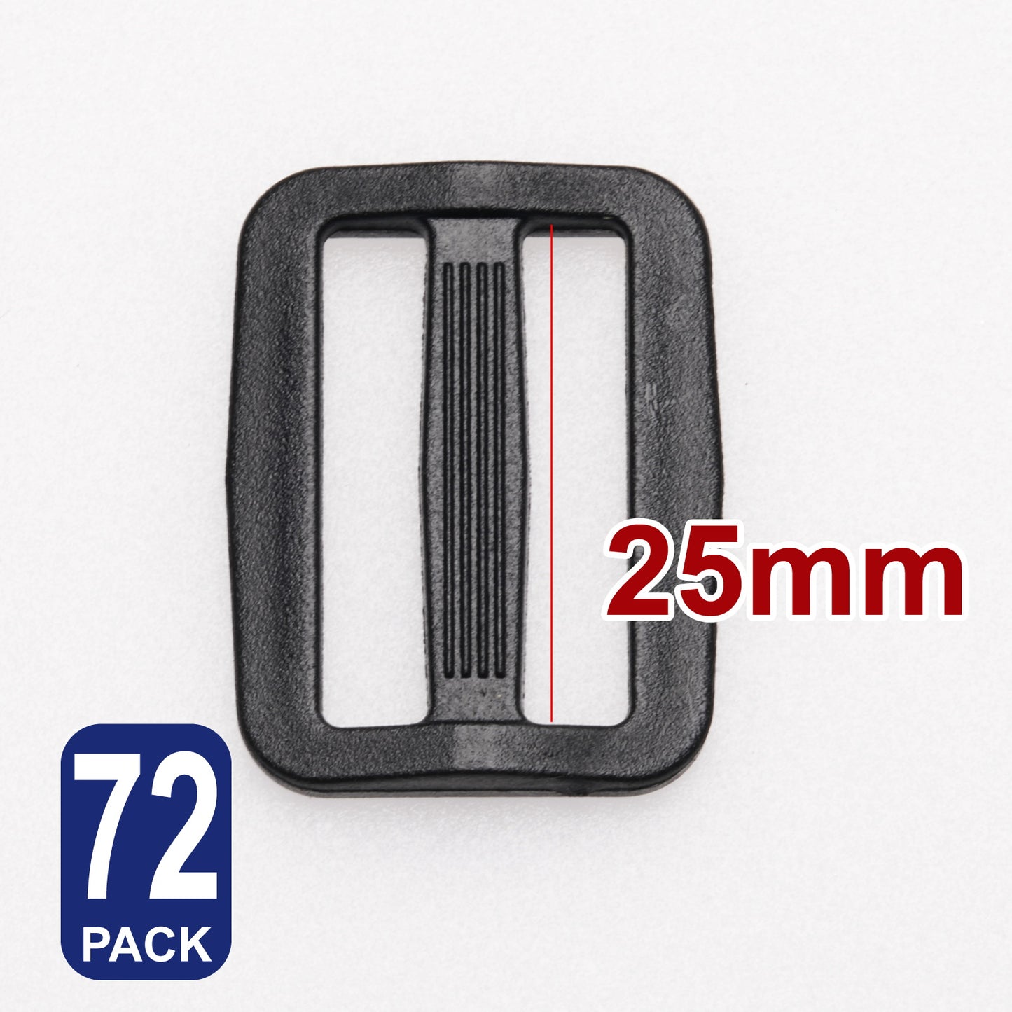 iBase - 25 mm Slider Webbing Strap Tri Glide Buckle Side Release Clips Belt Buckles Kit - W92226B72.jpg