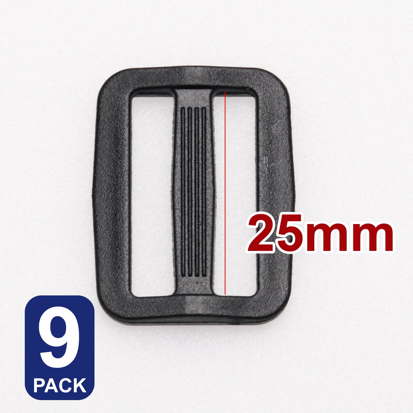 iBase - 25 mm Slider Webbing Strap Tri Glide Buckle Side Release Clips Belt Buckles Kit - W92226B9.jpg
