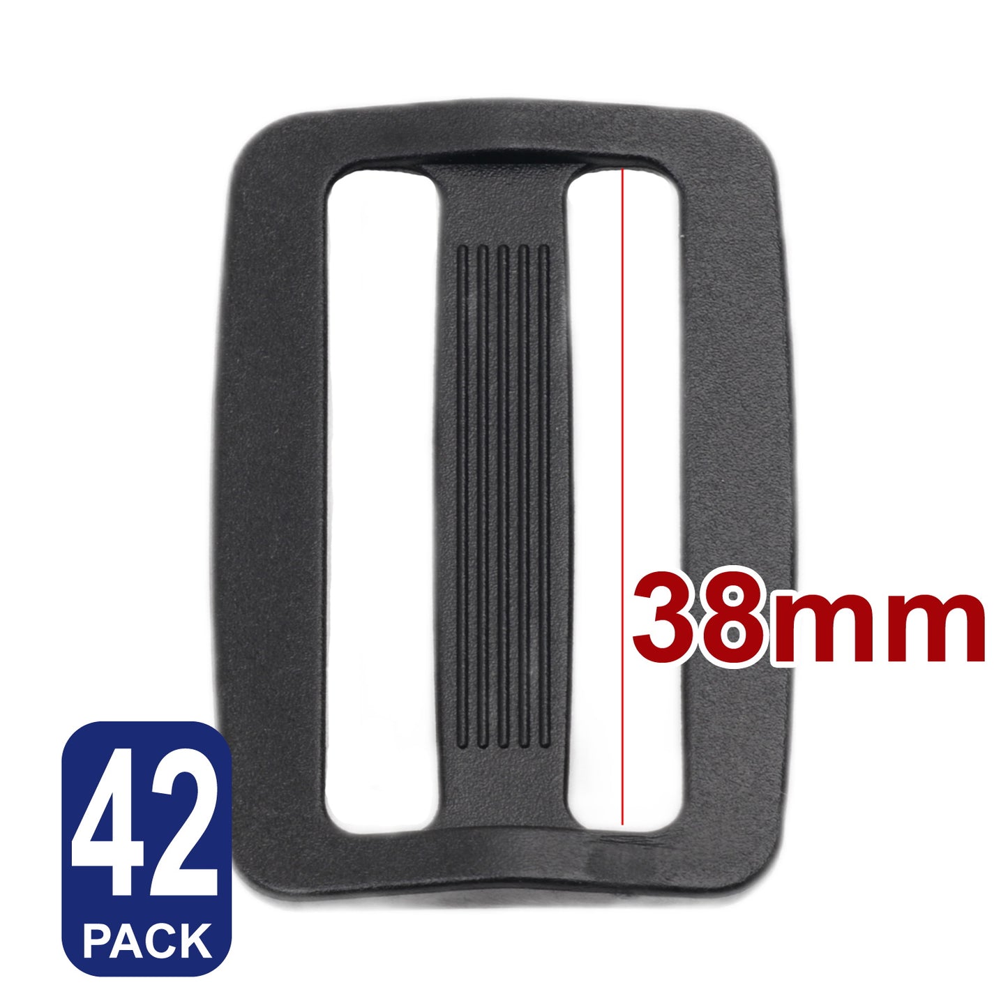 iBase - 38 mm Slider Webbing Strap Tri Glide Buckle Side Release Clips Belt Buckles Kit - W92252B42.jpg