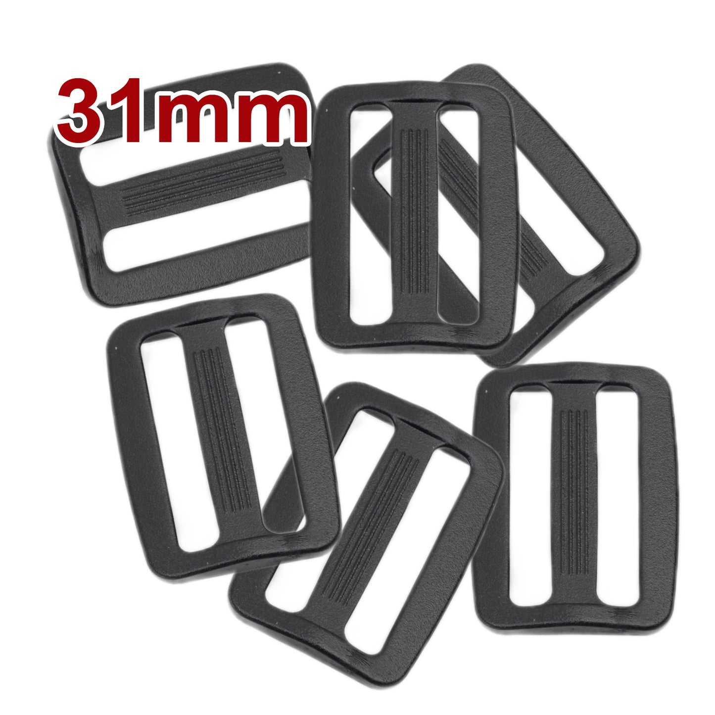 iBase - 31 mm Slider Webbing Strap Tri Glide Buckle Side Release Clips Belt Buckles Kit - W92253VAR.jpg